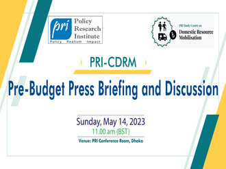 PRI-CDRM Pre-Budget Press Briefing and Discussion