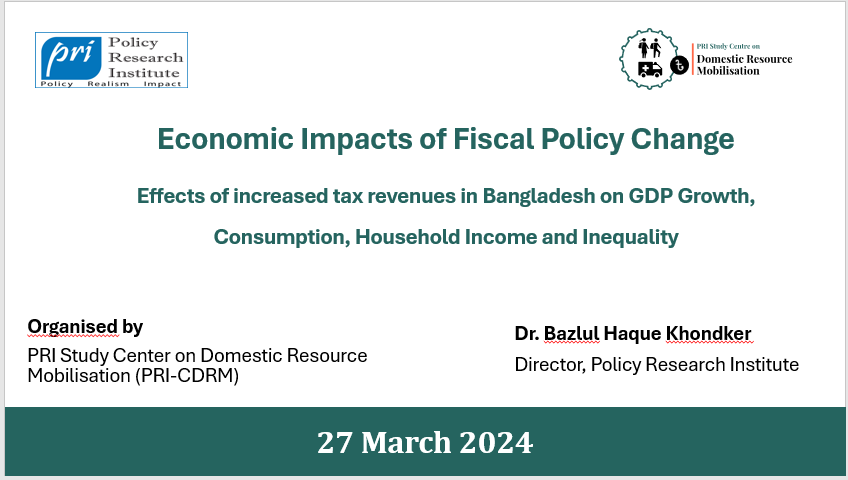 Presentation: Connecting Fiscal Policy Changes to Economic Outcomes