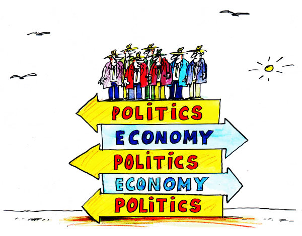 Budget seen through the prism of political economy